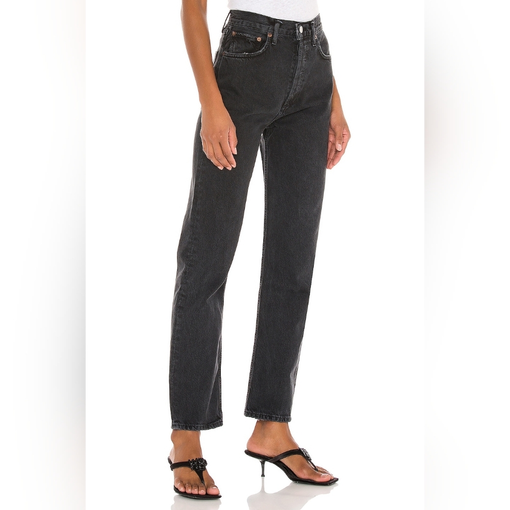 Agolde 90's Pinch Waist High-Rise Straight Jeans